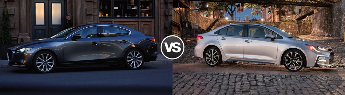2020 MAZDA3 vs 2020 Toyota Corolla