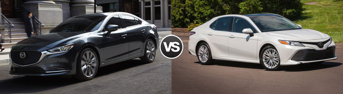 2020 MAZDA6 vs 2020 Toyota Camry
