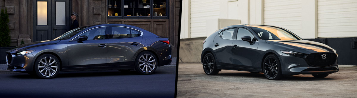 2020 MAZDA3 Sedan vs 2020 MAZDA3 Hatchback