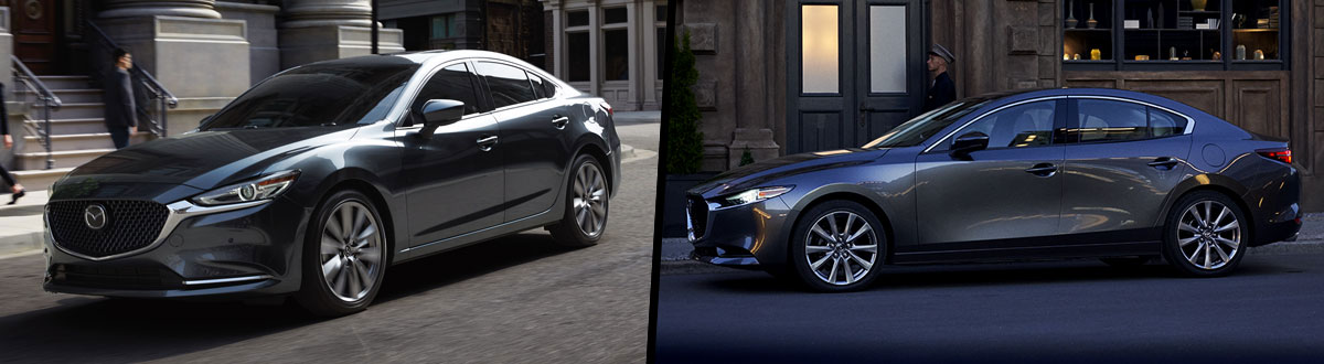 2020 Mazda6 vs 2020 Mazda3