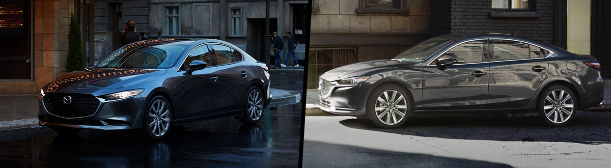 2021 MAZDA3 vs 2021 MAZDA6