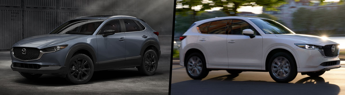 2022 MAZDA CX-30 vs 2022 MAZDA CX-5