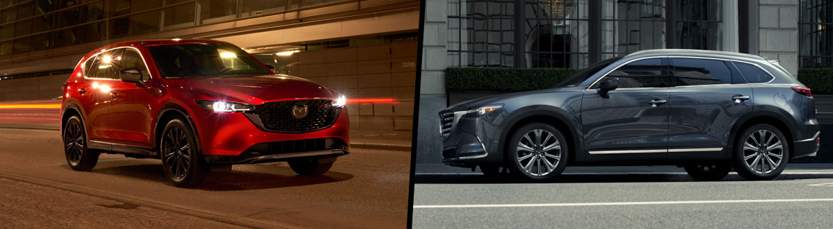 2022 MAZDA CX-5 vs 2022 MAZDA CX-9
