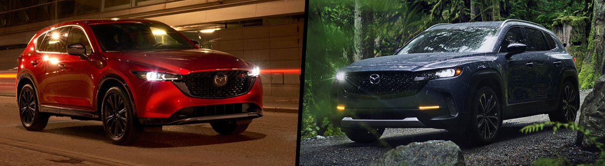 2022 MAZDA CX-5 vs 2023 MAZDA CX-50