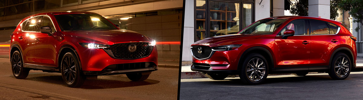 2022 MAZDA CX-5 vs 2021 MAZDA CX-5