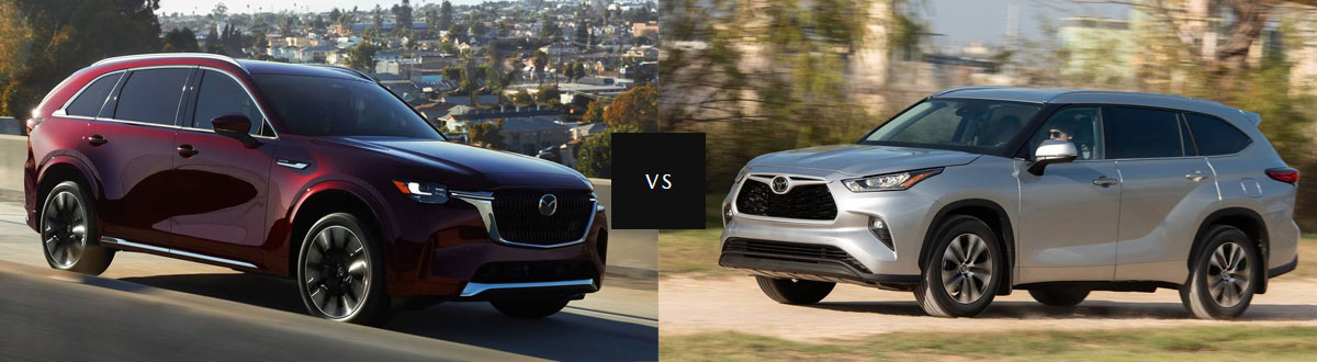 2024 MAZDA CX-90 vs 2024 Toyota Highlander