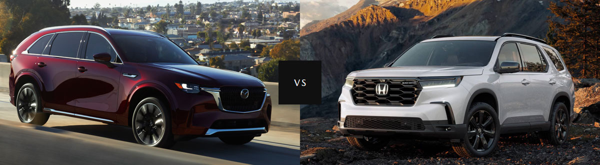 2025 MAZDA CX-90 vs 2025 Honda Pilot
