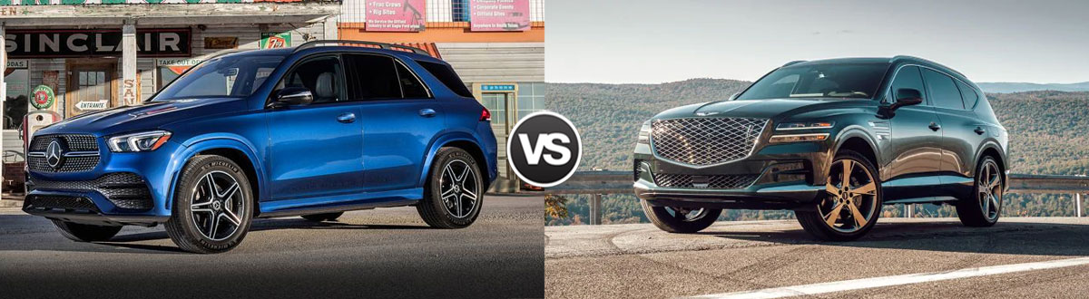 2021 Mercedes-Benz GLE vs 2021 Genesis GV80