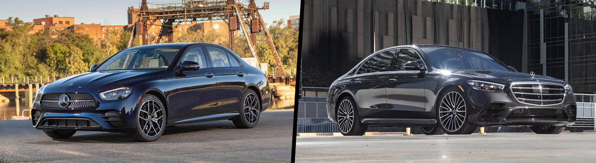 2022 Mercedes-Benz E-Class vs 2022 Mercedes-Benz S-Class