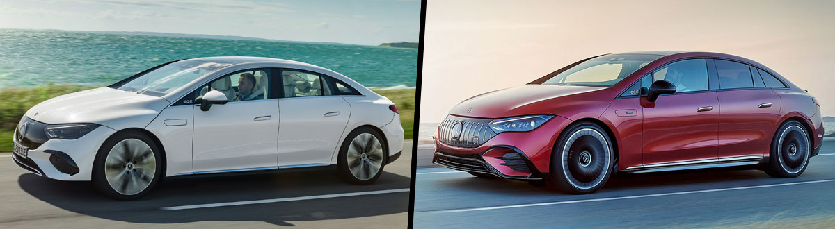2023 EQE vs 2023 Mercedes-AMG EQE
