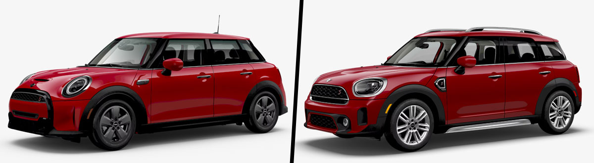 2024 MINI Cooper S Hardtop 4 Door vs 2024 MINI Cooper S Countryman