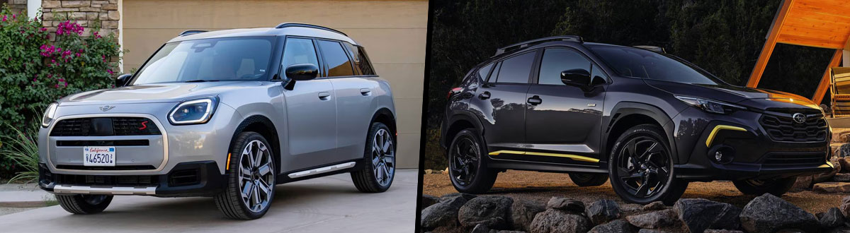 2025 MINI Countryman S ALL4 vs 2025 Subaru Crosstrek