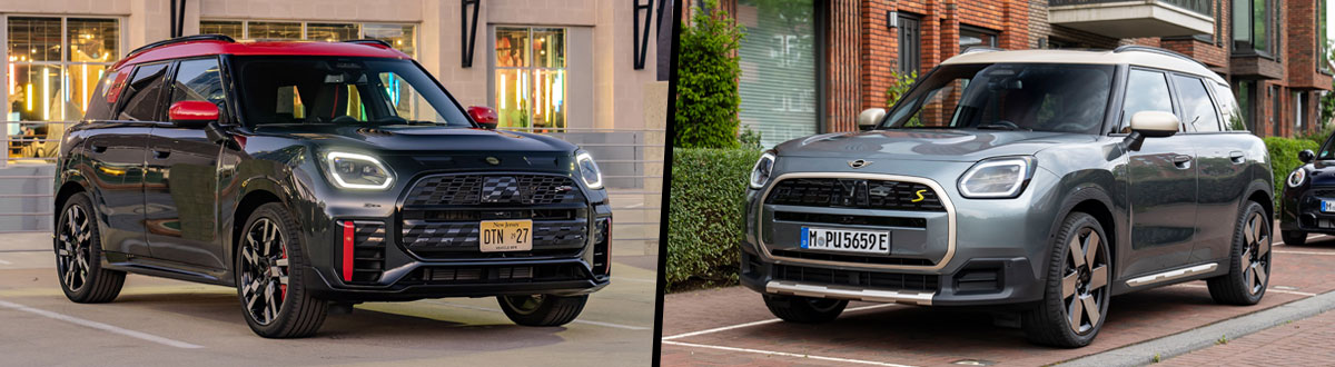 2025 MINI JCW Countryman ALL4 vs 2025 MINI Countryman SE ALL4