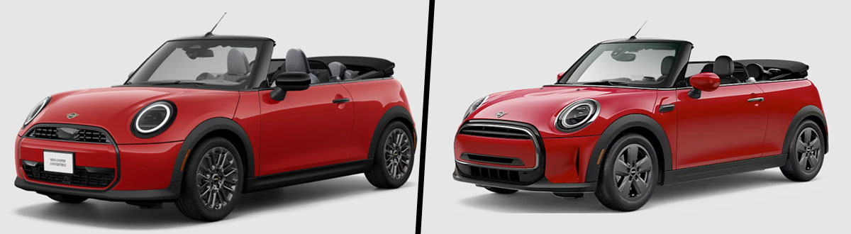 2025 MINI Cooper Convertible vs 2024 MINI Cooper Convertible
