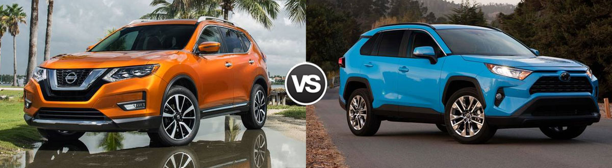 2020 Nissan Rogue vs 2020 Toyota RAV4