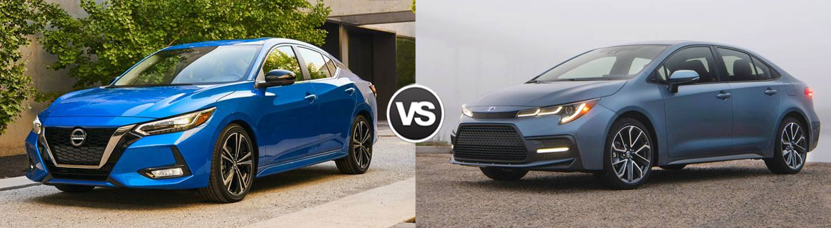 2020 Nissan Sentra vs 2020 Toyota Corolla