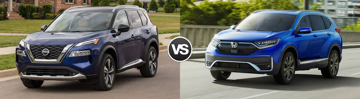 2021 Nissan Rogue vs 2021 Honda CR-V