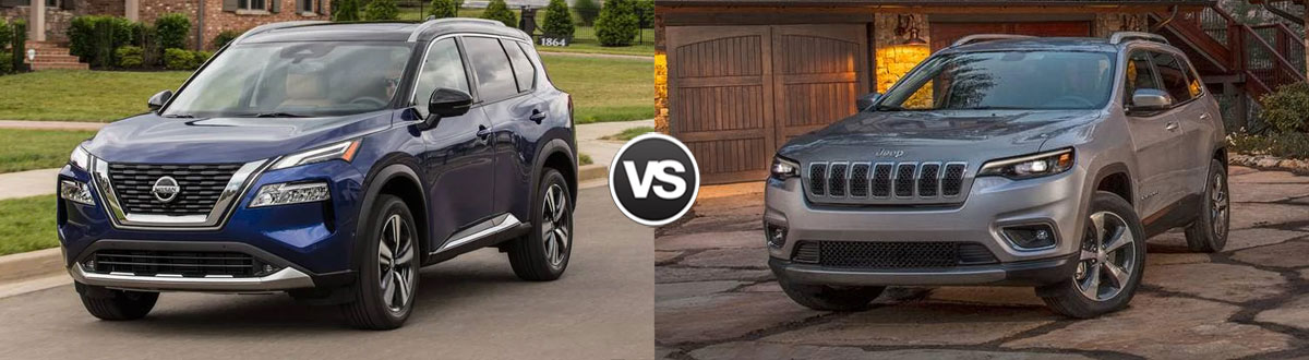 2021 Nissan Rogue vs 2021 Jeep Cherokee