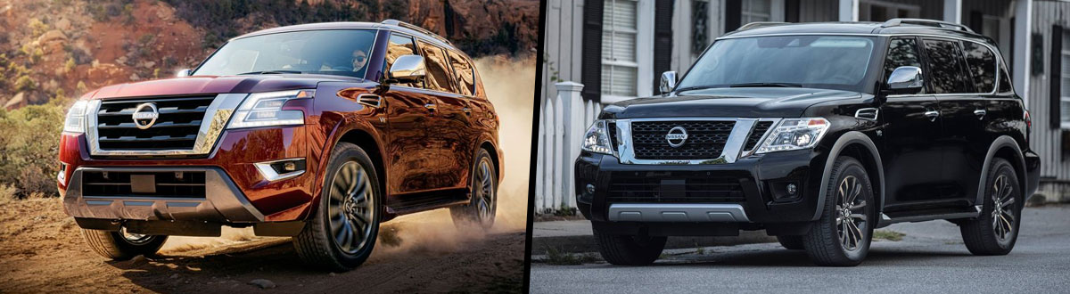 2021 Nissan Armada vs 2020 Nissan Armada