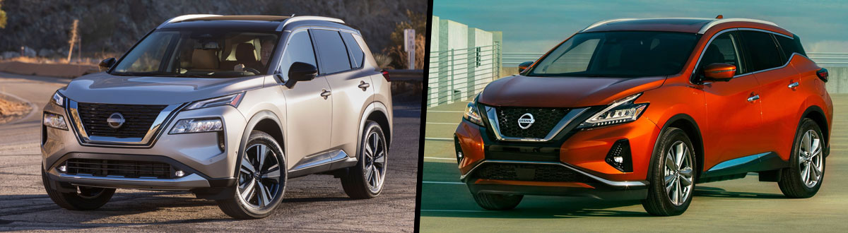 2022 Nissan Rogue vs 2022 Nissan Murano