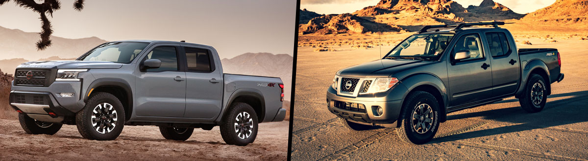 2022 Nissan Frontier vs 2021 Nissan Frontier