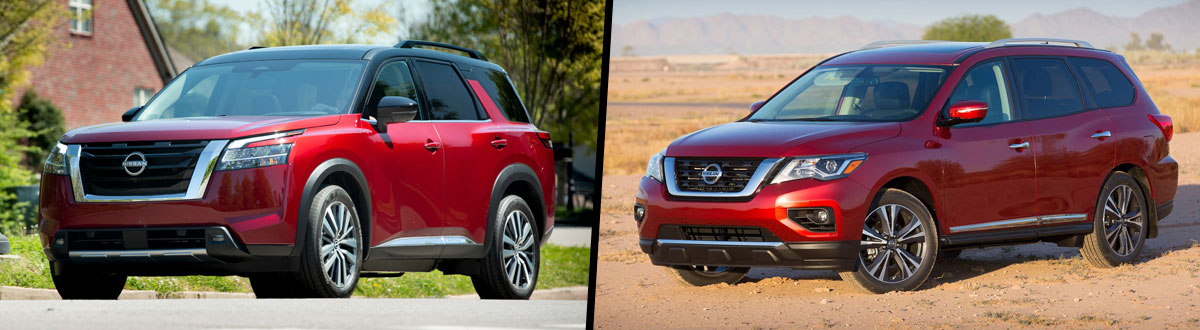 2022 Nissan Pathfinder vs 2020 Nissan Pathfinder