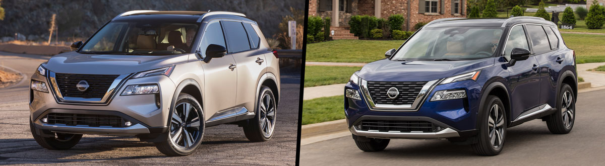 2022 Nissan Rogue vs 2021 Nissan Rogue