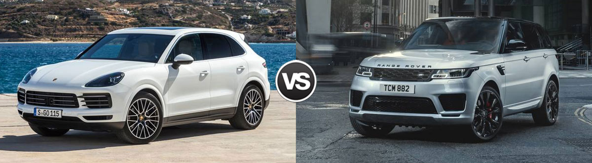 2020 Porsche Cayenne vs 2020 Range Rover Sport