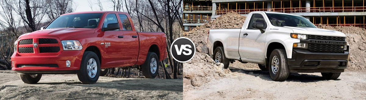 2020 RAM 1500 Classic vs 2020 Chevrolet Silverado