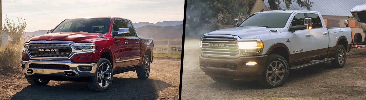 2020 RAM 1500 vs 2020 RAM 2500