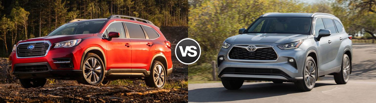 2020 Subaru Ascent vs 2020 Toyota Highlander