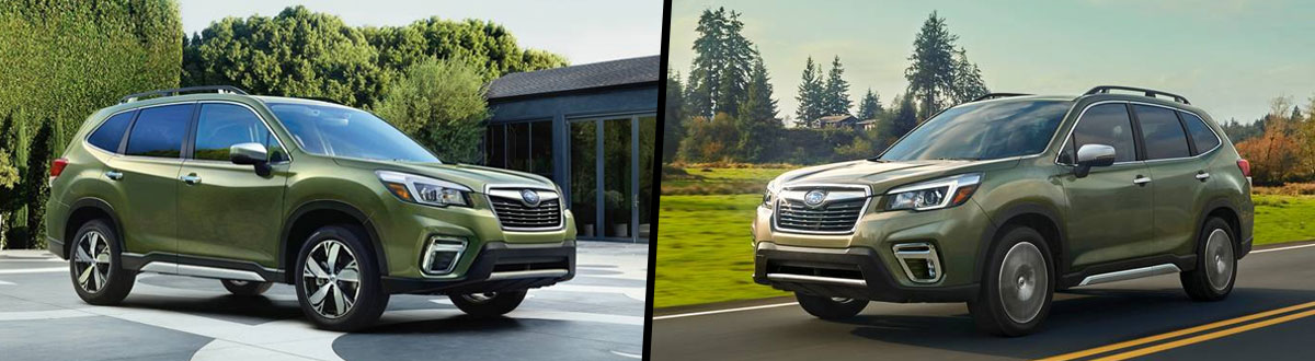 2020 Subaru Forester vs 2019 Subaru Forester