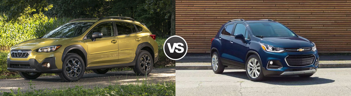 2021 Subaru Crosstrek vs 2021 Chevy Trax