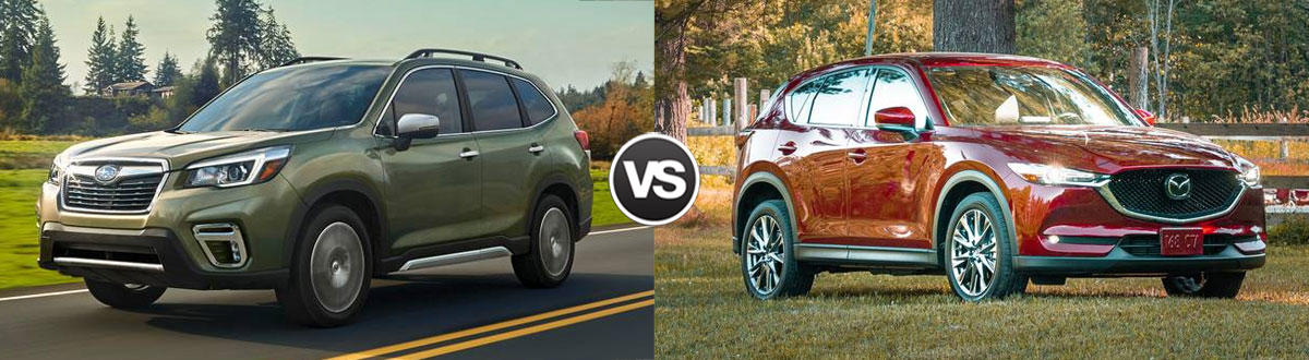 2021 Subaru Forester vs 2021 Mazda CX-5