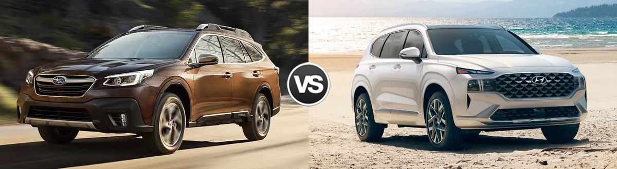 2022 Subaru Outback vs 2022 Hyundai Santa Fe