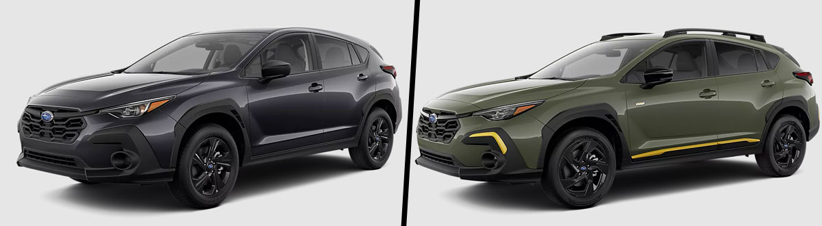 2024 Subaru Crosstrek vs 2024 Subaru Crosstrek Sport