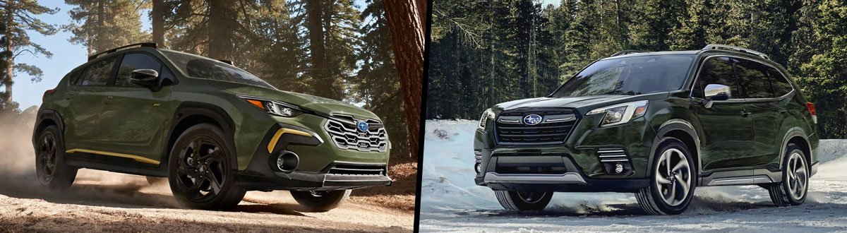 2024 Subaru Crosstrek vs 2024 Subaru Forester
