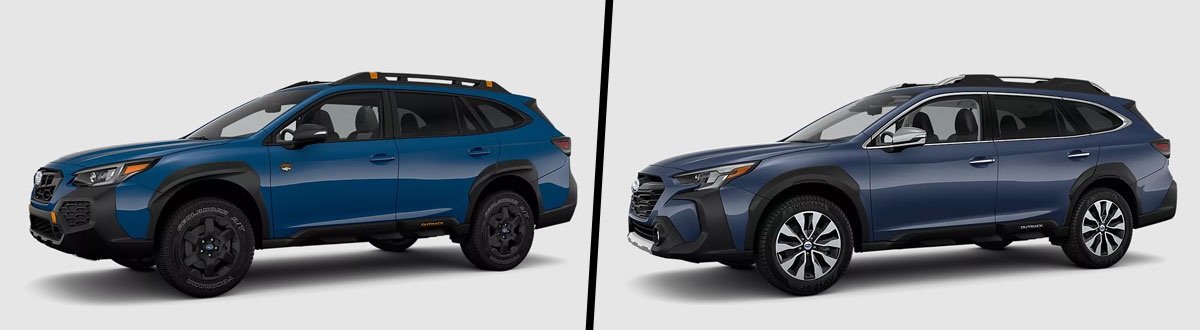 2024 Subaru Outback Wilderness vs 2024 Subaru Outback Touring XT