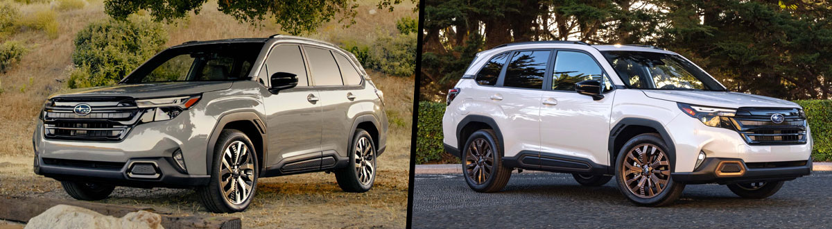 2026 Subaru Forester vs 2025 Subaru Forester