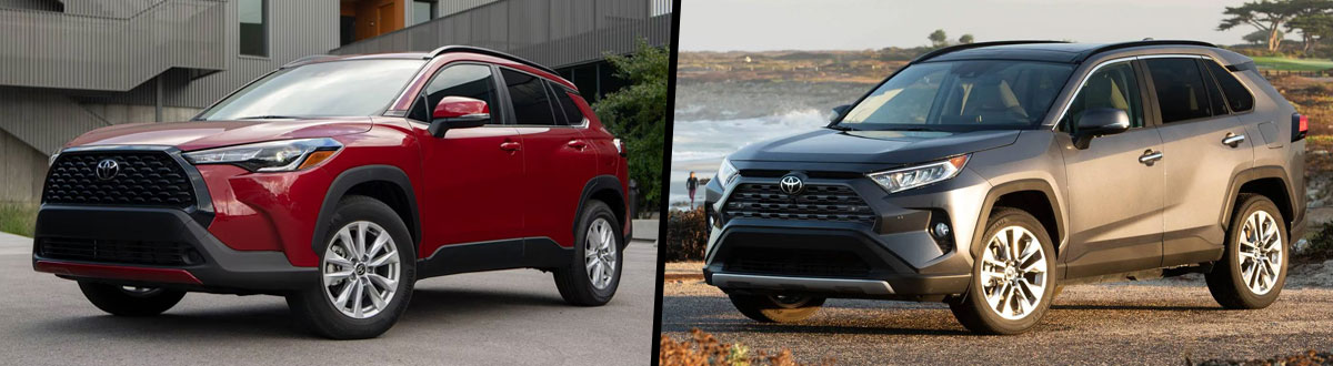 2023 Toyota Corolla Cross vs 2023 Toyota RAV4