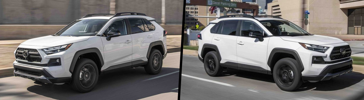 2023 Toyota RAV4 vs 2022 Toyota RAV4