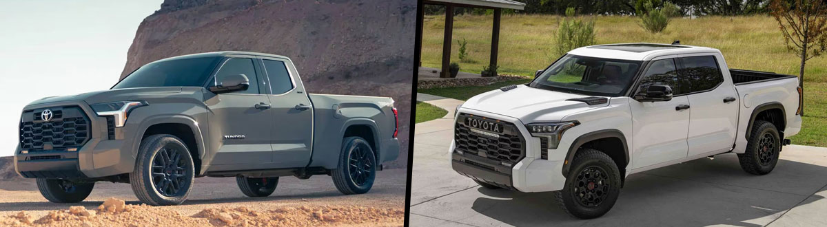 2024 Toyota Tundra vs 2024 Toyota Tundra i-FORCE MAX