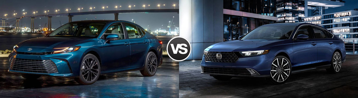 2025 Toyota Camry vs 2025 Honda Accord