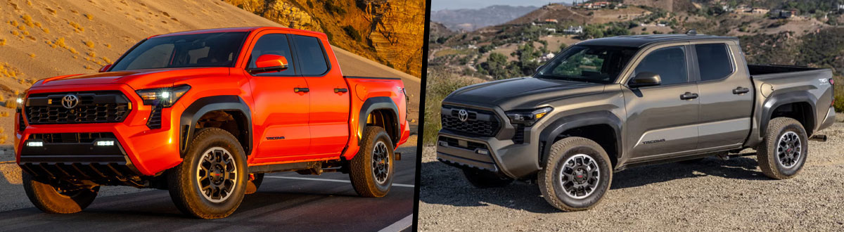 2025 Toyota Tacoma vs 2024 Toyota Tacoma