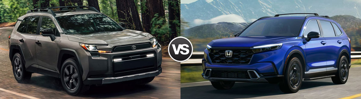2026 Toyota RAV4 vs 2026 Honda CR-V