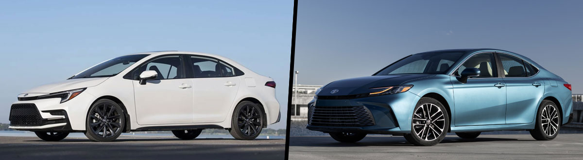 2026 Toyota Corolla vs 2026 Toyota Camry