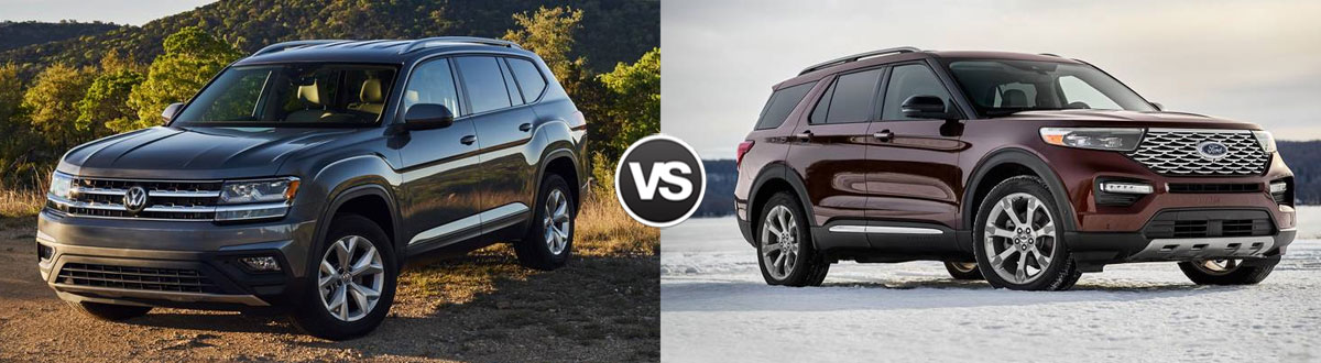 2020 Volkswagen Atlas vs 2020 Ford Explorer