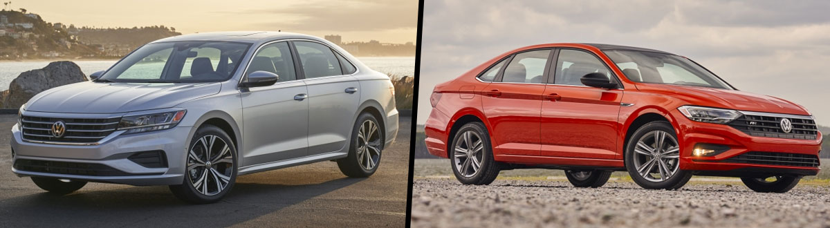 2020 Volkswagen Passat vs 2020 Volkswagen Jetta