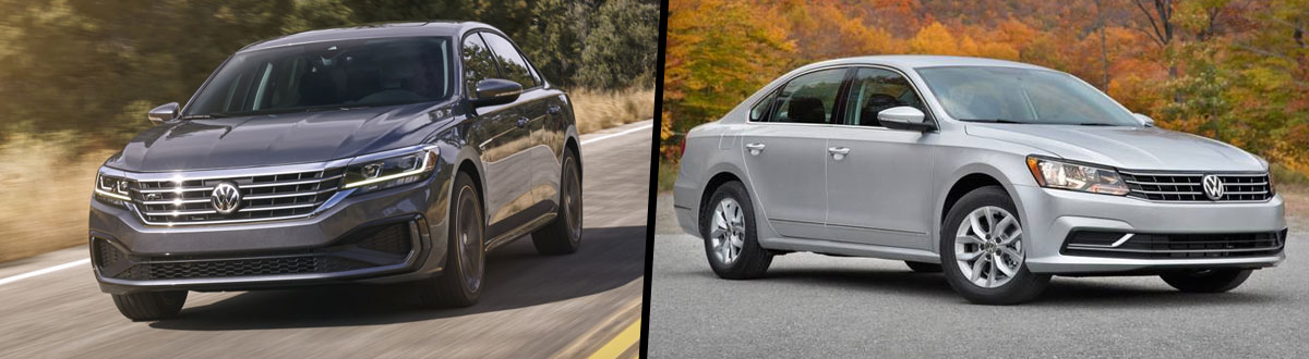 2020 Volkswagen Passat vs 2019 Volkswagen Passat