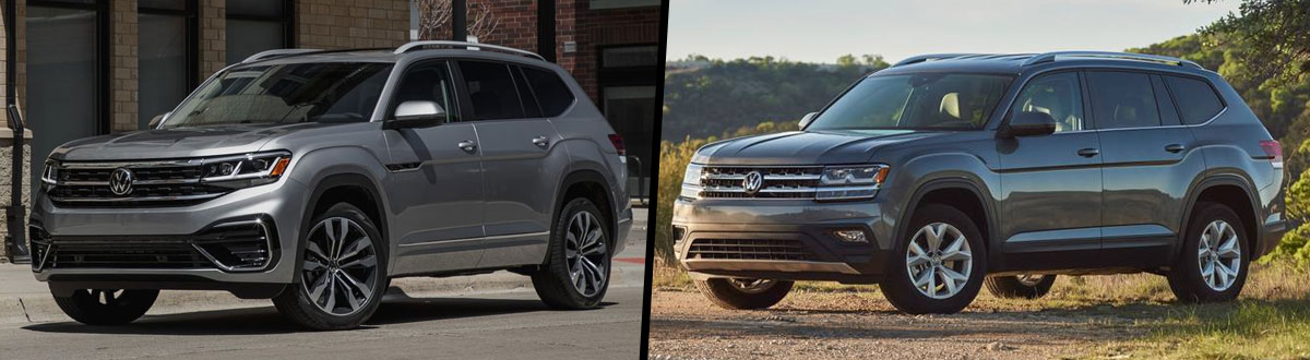 2021 Volkswagen Atlas vs 2020 Volkswagen Atlas